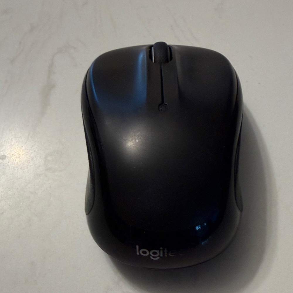 Logitech M325 Wireless Compact Ambidextrous Mouse - Black